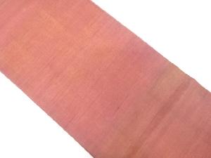 アンティーク　手織り紬　暈し柄全通袋帯(材料)